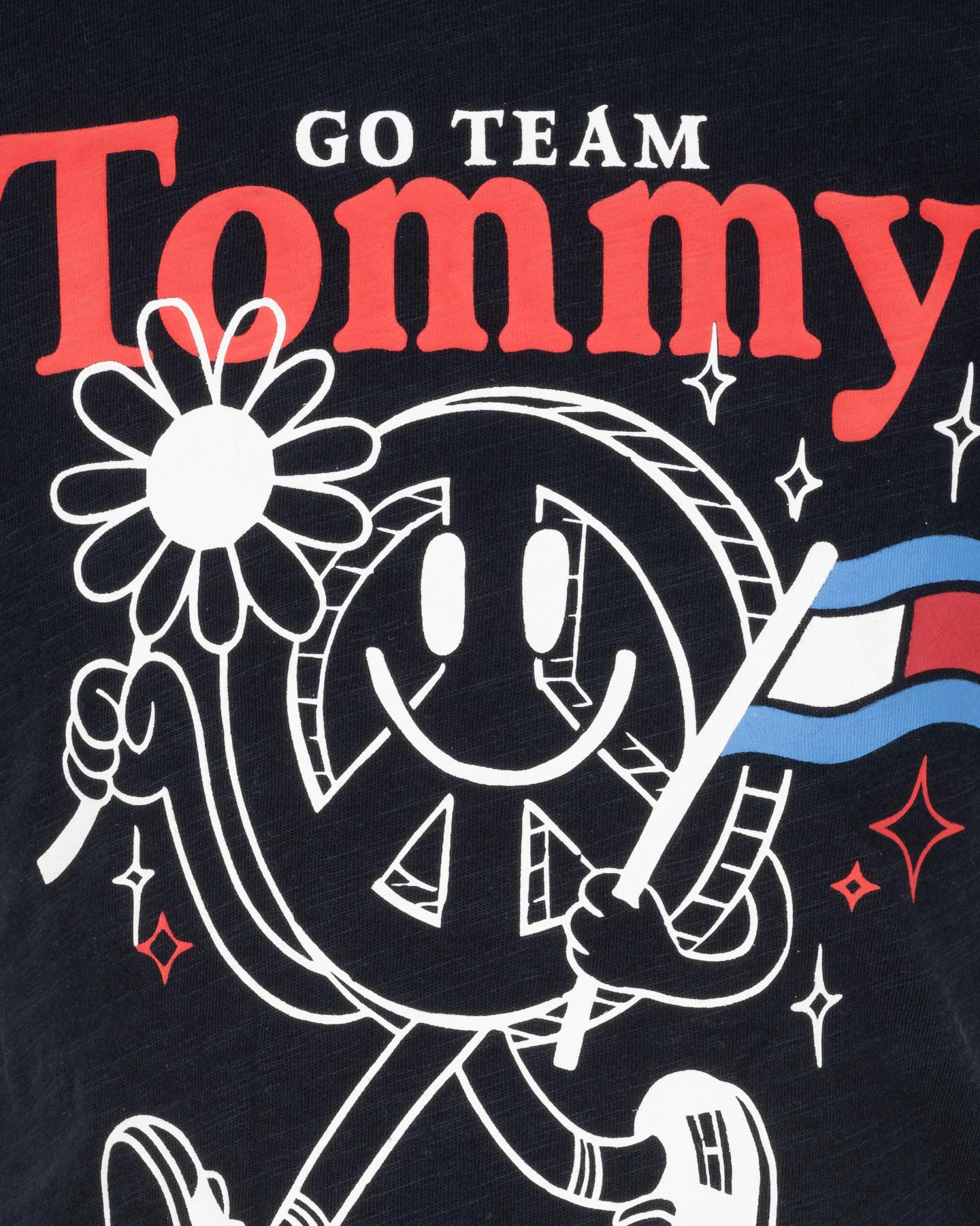 T-shirt TOMMY HILFIGER FUN GRAPHIC JR - Blu - 2 | Cisalfa Sport